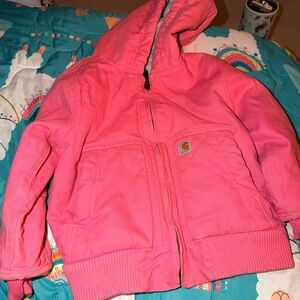 Carhartt Fleece-Lined Pink Jacket